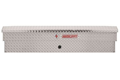 Image showing 8 th Weather Guard 4 cu. ft. Aluminum Standard Profile Lo-Side Truck Tool Box, 56 in. x 17 in. 13 in.