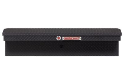 Image showing 8 th Weather Guard 4 cu. ft. Aluminum Low Profile Lo-Side Truck Tool Box, 56 in. x 17 in. 13 in.