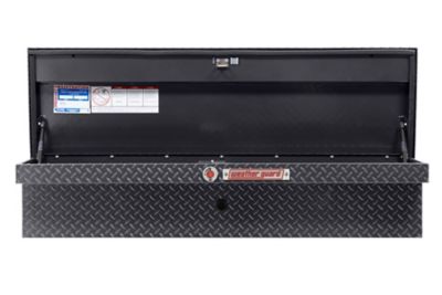 Image showing 7 th Weather Guard 4 cu. ft. Aluminum Low Profile Lo-Side Truck Tool Box, 56 in. x 17 in. 13 in.
