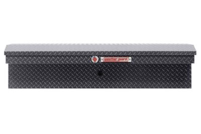 Image showing 8 th Weather Guard 4 cu. ft. Aluminum Low Profile Lo-Side Truck Tool Box, 56 in. x 17 in. 13 in.