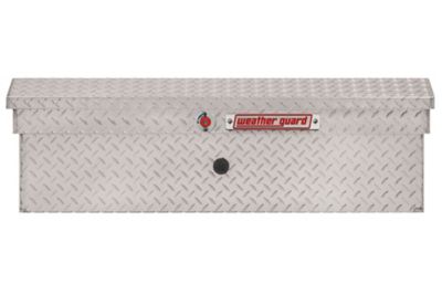 Image showing 8 th Weather Guard 41 in. Gloss Black Aluminum Low Profile Lo-Side Truck Tool Box