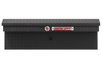 Image showing 8 th Weather Guard 41 in. Gloss Black Aluminum Low Profile Lo-Side Truck Tool Box