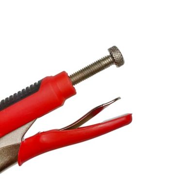 Image showing  8 in. Heavy-Duty Face Locking Clamps with Swivel Pads, Portable Table and Tool Vise Grip