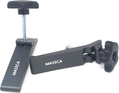 Massca 5-1/2 in. x 1-1/8 in. Heavy-Duty Strong High-Grade Carbon Steel Hold-Down Clamps for Home and Workshop, X0023KUWW7
