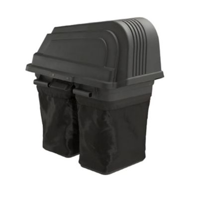 Husqvarna 6-Bushel Soft Sided Twin Grass Bagger, 38 in.