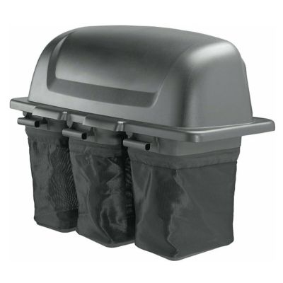 Husqvarna Soft Side 3-Bin Grass Bagger, 54 in.