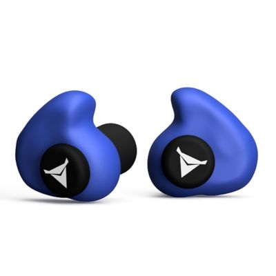 Decibullz Custom Molded Earplugs, Blue, 31 NRR, Simple DIY Process, Remoldable If Needed