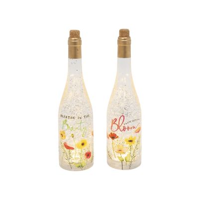 Gerson International Battery-Operated Spinning Water Bottles, 12.5 in., Assorted, 2 pc.
