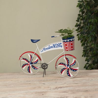 Image showing  Metal Americana Outdoor Decorative Bicycle, 21.6 in.