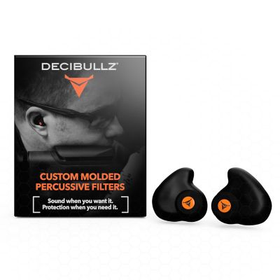 Image showing  Custom Molded Percussive Shooting Filters, Custom Molded Hearing Protection
