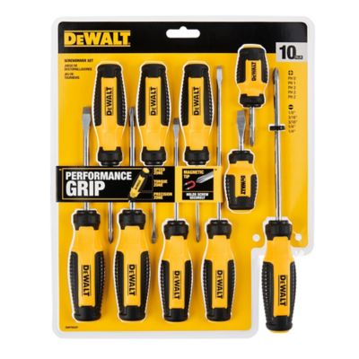 DeWALT 10 pc. Screwdriver Set, DWHT65201