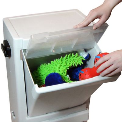 Image showing  Pet Stuff Food and Goods Storage Tower, Made in USA, 8.8 lb. Capacity Per Bin