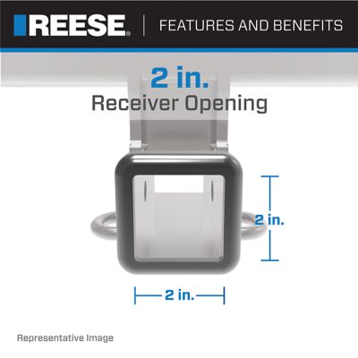 Image showing  Trailer Hitch Class III, 2 In. Receiver, Custom Fit, Dodge, Ford 36047