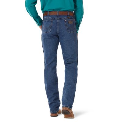 Image showing 1 th Wrangler Men's Slim Fit High-Rise Cowboy Cut Jeans