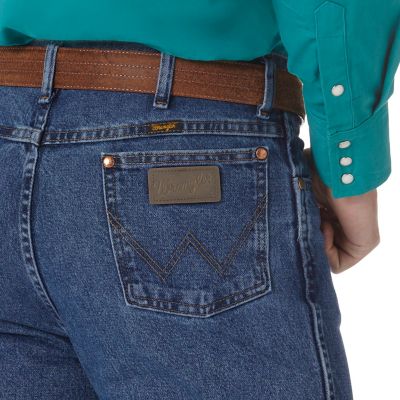 Image showing  Men's Slim Fit High-Rise Cowboy Cut Jeans