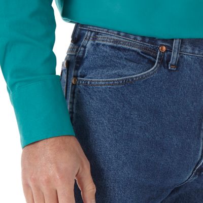 Image showing  Men's Slim Fit High-Rise Cowboy Cut Jeans