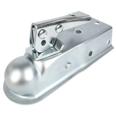Image showing  1-7/8 in. Farm and Ranch Straight Coupler, 1-7/8 in. Ball, 2 in. Channel, 2,000 lb. Capacity