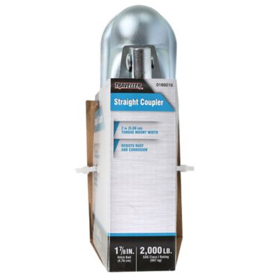 Image showing  1-7/8 in. Farm and Ranch Straight Coupler, 1-7/8 in. Ball, 2 in. Channel, 2,000 lb. Capacity