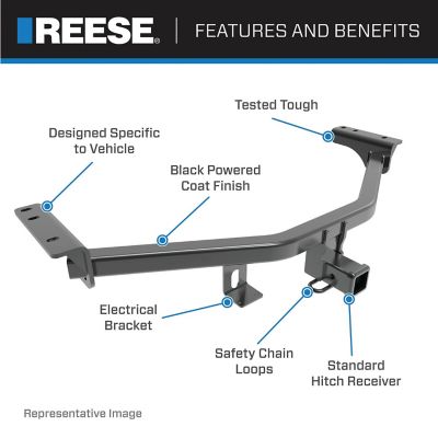 Image showing  Trailer Hitch Class IV, Custom Fit 37092