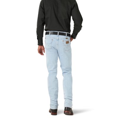 Image showing 0 th Wrangler Men's Classic Fit High-Rise Active Flex Cowboy Cut Jeans
