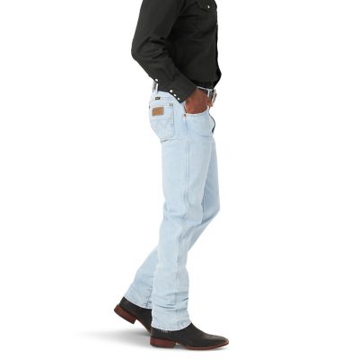 Image showing 1 th Wrangler Men's Classic Fit High-Rise Active Flex Cowboy Cut Jeans