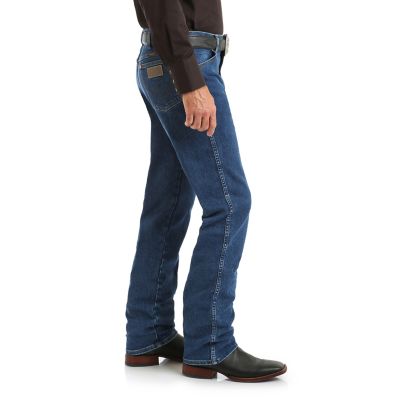 Image showing 0 th Wrangler Men's Classic Fit High-Rise Active Flex Cowboy Cut Jeans
