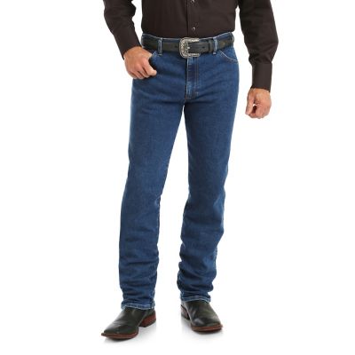 Image showing 0 th Wrangler Men's Classic Fit High-Rise Active Flex Cowboy Cut Jeans