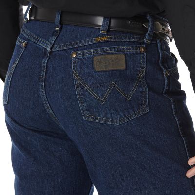 Image showing 4 th Wrangler Men's Original Fit Mid-Rise George Strait Cowboy Cut Jeans