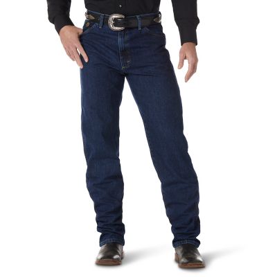 Wrangler Men's Original Fit Mid-Rise George Strait Cowboy Cut Jeans