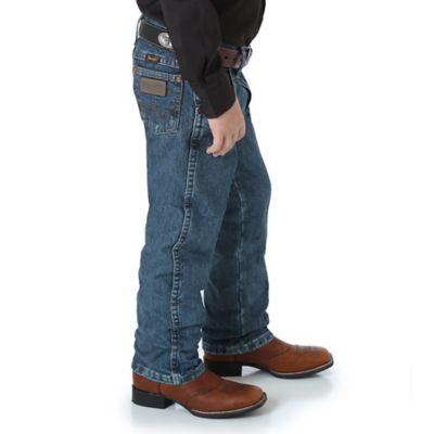 Image showing  Boys' Original Fit High-Rise Cowboy Cut Jeans, 13MWBSW