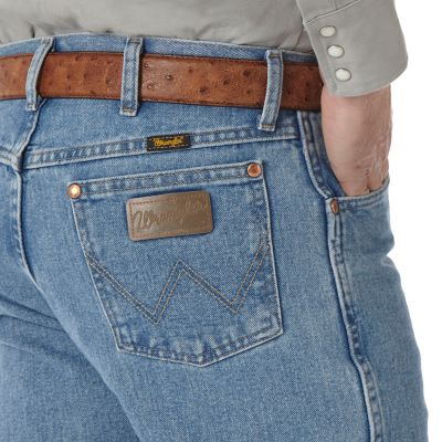 Image showing 4 th Wrangler Men's Classic Fit High-Rise Cowboy Cut Denim Jeans