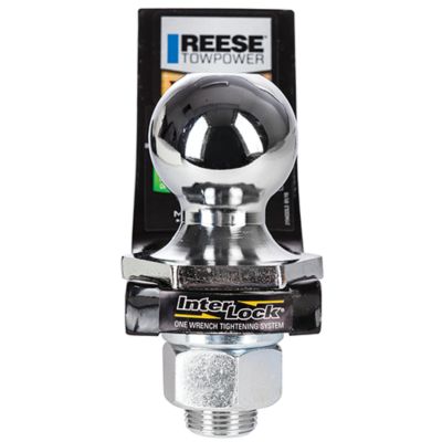 Reese Towpower Interlock Trailer Hitch Ball Mount Starter Kit, 3-1/4 in. Drop, 2 in. Rise, 5,000 lb. GTW Capacity