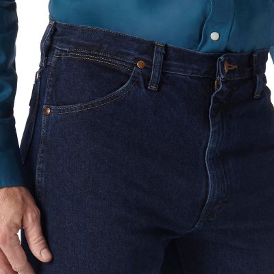Image showing 3 th Wrangler Men's Classic Fit High-Rise Cowboy Cut Denim Jeans
