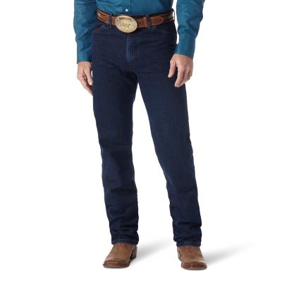 Wrangler Men's Classic Fit High-Rise Cowboy Cut Denim Jeans