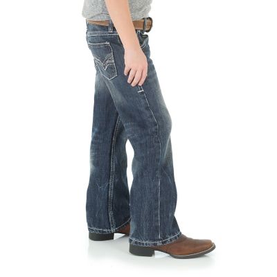 Image showing  Boys' Slim Fit Low-Rise 20X Vintage Bootcut Jeans
