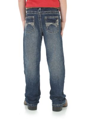 Image showing  Boys' Slim Fit Low-Rise 20X Vintage Bootcut Jeans