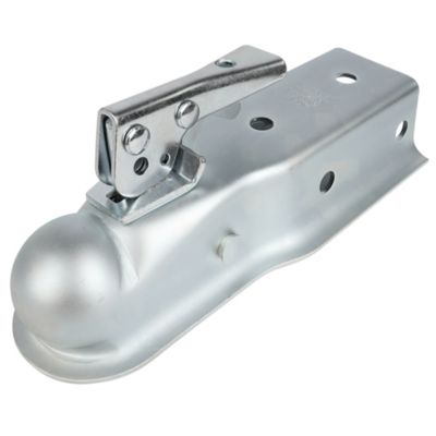 Image showing  2 in. Farm and Ranch Straight Coupler, 2 in. Ball, 2-1/2 in. Channel, 3,500 lb. Capacity