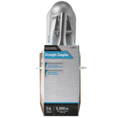 Image showing  2 in. Farm and Ranch Straight Coupler, 2 in. Ball, 2-1/2 in. Channel, 3,500 lb. Capacity