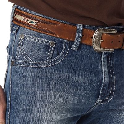 Image showing  Men's Slim Fit Low-Rise 20X Vintage Bootcut Jeans