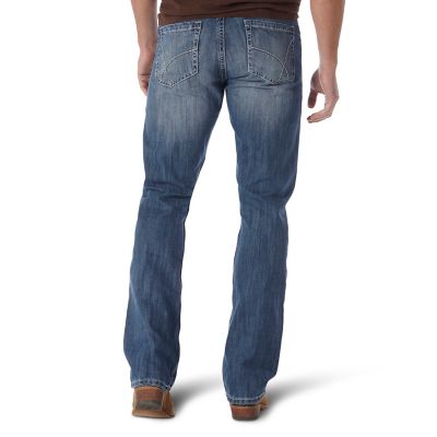 Image showing 1 th Wrangler Men's Slim Fit Low-Rise 20X Vintage Bootcut Jeans