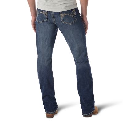Image showing 1 th Wrangler Men's Slim Fit Low-Rise 20X Vintage Bootcut Jeans