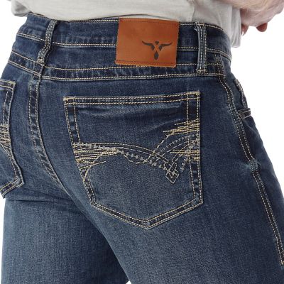 Image showing 4 th Wrangler Men's Slim Fit Low-Rise 20X Vintage Bootcut Jeans