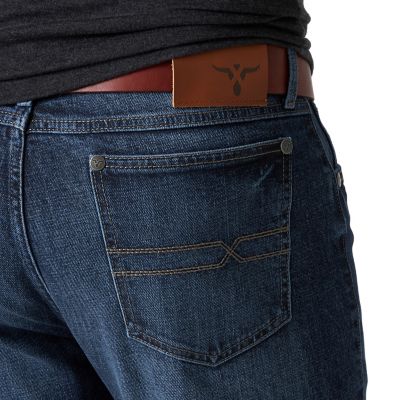 Image showing 3 th Wrangler Men's Slim Fit Low-Rise 20X Vintage Bootcut Jeans