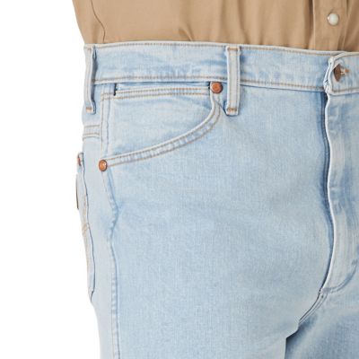 Image showing 4 th Wrangler Men's Slim Fit High-Rise Active Flex Cowboy Cut Jeans