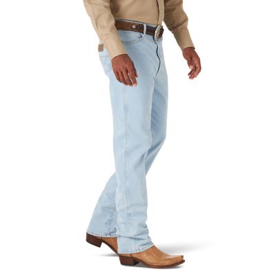 Image showing 2 th Wrangler Men's Slim Fit High-Rise Active Flex Cowboy Cut Jeans