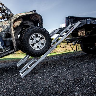 Image showing  1,500 lb. Capacity 70 in. Aluminum Utility Truck, UTV/ATV Loading Ramps, 2-Pack