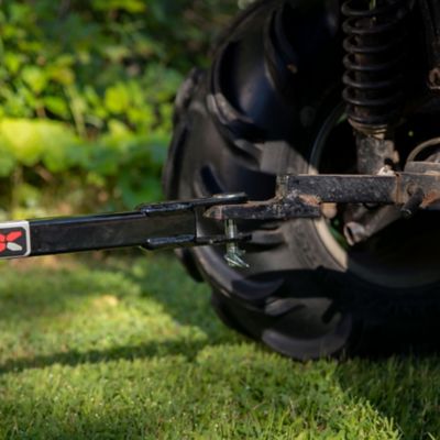 Image showing 5 th Yutrax 22 cu. ft. Heavy-Duty Steel ATV Trailer, 1,500 lb. Max Capacity