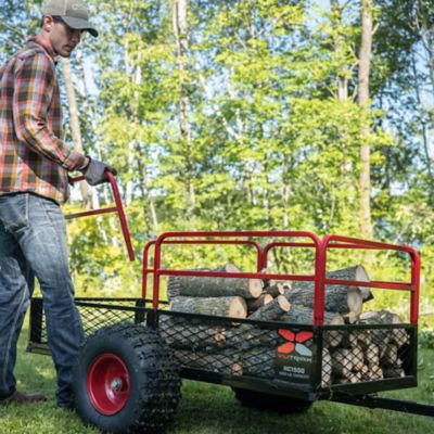 Image showing 7 th Yutrax 22 cu. ft. Heavy-Duty Steel ATV Trailer, 1,500 lb. Max Capacity