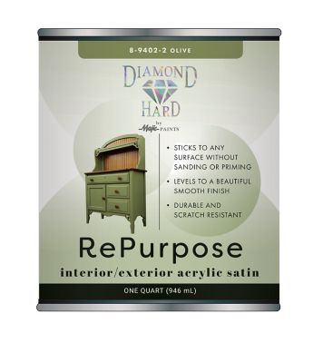 Majic 1 qt. Diamondhard Repurpose Satin Enamel Paint and Primer