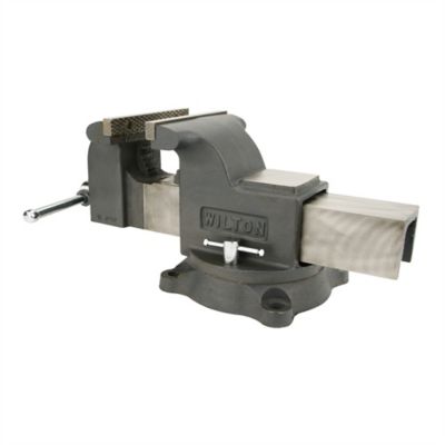 Image showing  4 in. WS4 Shop Vise, 4 in. Jaw Opening, 2-3/4 in. Throat Depth